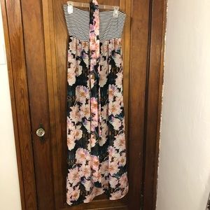 Floral maxi dress